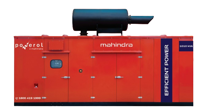 1010kVA - 1250kVA Mahindra Genset (HHkVA)